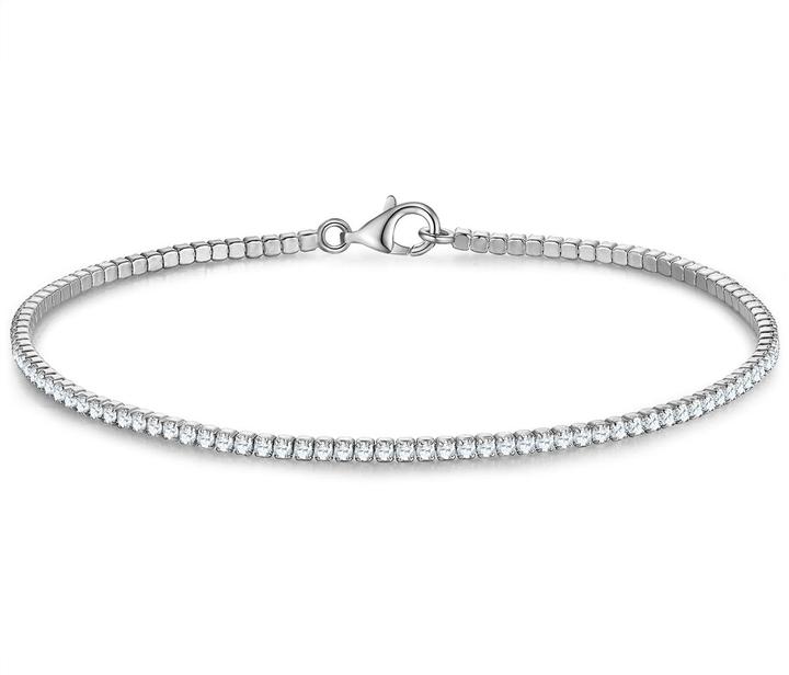 Trilani Damen Armband Sterling Silber - 36516 (17 cm, Sterling Silber)
