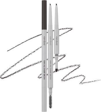 Produktbild Rom&Nd HAN ALL SHARP BROW C1 Classic Gray Dual-Sided Fine Tip Shapes Defines Fills Brows Natural Mak