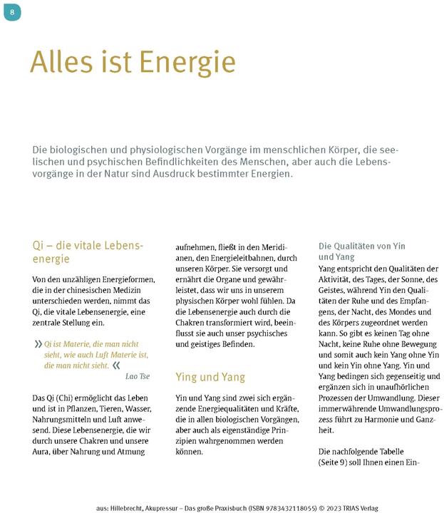 Image du produit Akupressur - Das grosse Praxisbuch (Allemand, Maitri Hillebrecht, 2023)