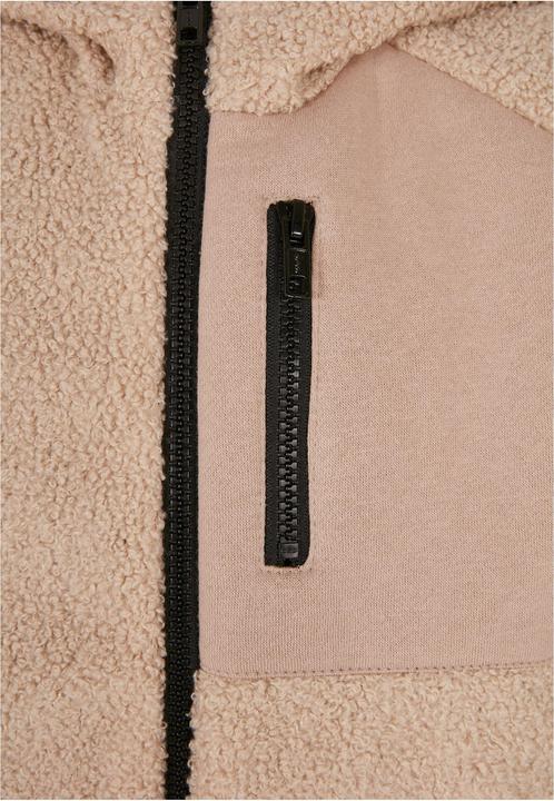 Immagine prodotto Urban Classics Giacca Sherpa con zip e cappuccio - 19561 (110, 116)
