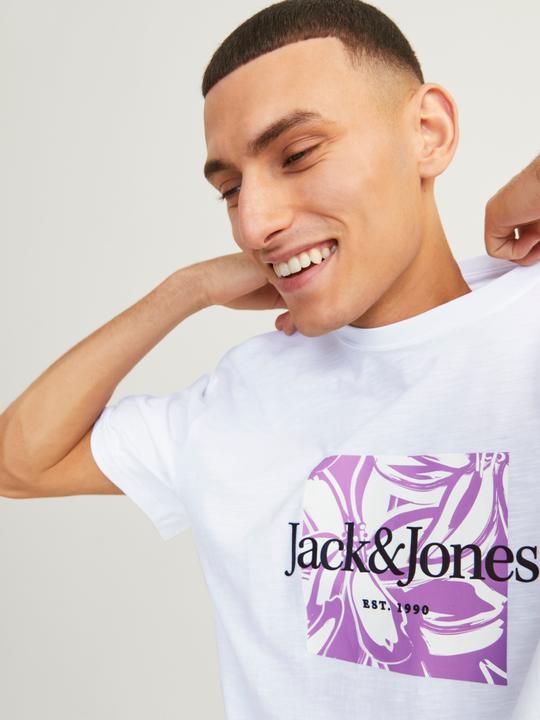 Immagine prodotto Jack & Jones T-shirt stampata con scollo rotondo (L)