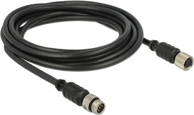 Produktbild Navilock GPS-Kabel 6-poliges M8 (M) bis 6-poliges M8 (W) (3 m)