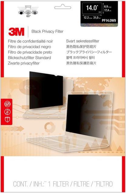 Produktbild 3M Pf140w9b (14", 16 : 9)