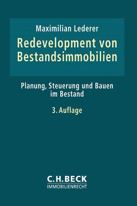 Produktbild Redevelopment von Bestandsimmobilien (Deutsch, M.-Maximilian Lederer, 2016)