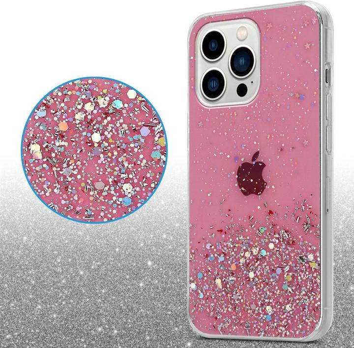Produktbild Cadorabo TPU Cover funkelnder Glitter (Apple iPhone 13 Pro)