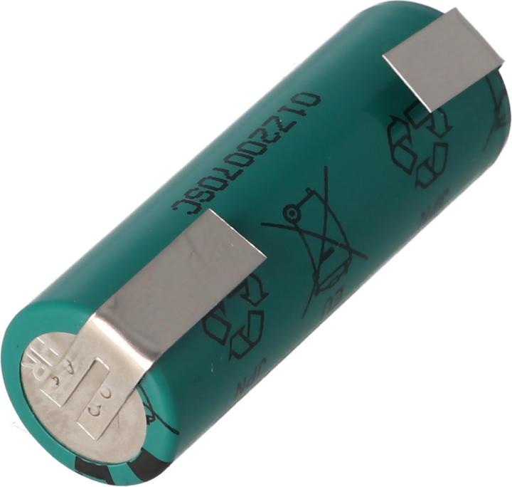 Actual product image FDK Battery 4/5AA solder tabs U-shape, industrial version Flattop (1 pcs., 1100 mAh, Chargers without battery)