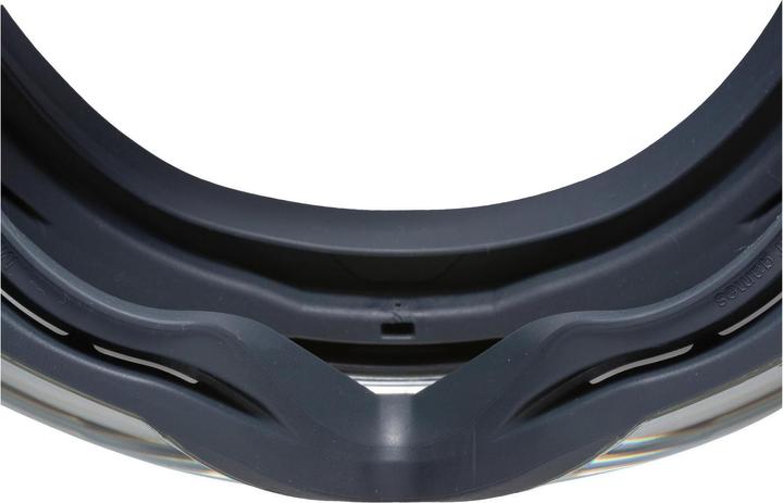 Actual product image Uvex Safety megasonic goggles, clear visor, grey/blue.