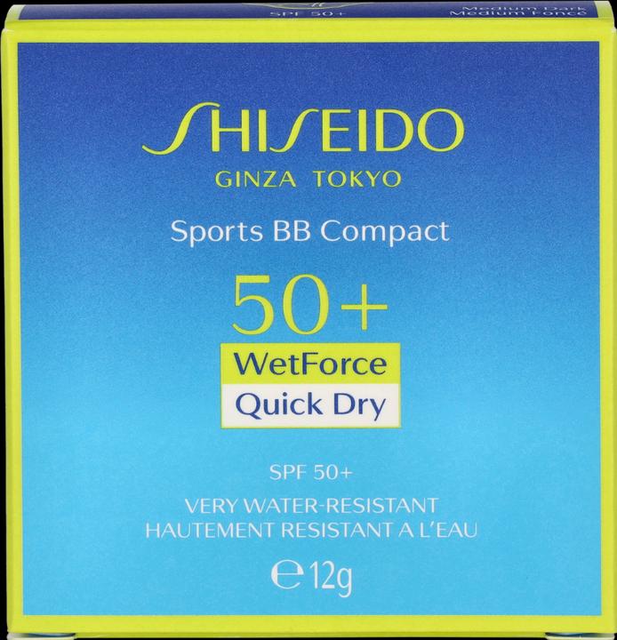 Produktbild Shiseido Sports BB Compact SPF50+ (Sports BB Compact Medium Dark)