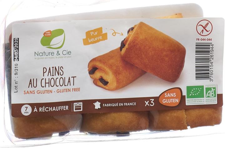 Produktbild Nature et Cie Blätterteigtasche mit Schokolade ohne Gluten (1 Stk., 180 g)