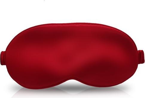 Produktbild Omnimedica Rote Schlaf-Seidenmaske (Schlafmaske)