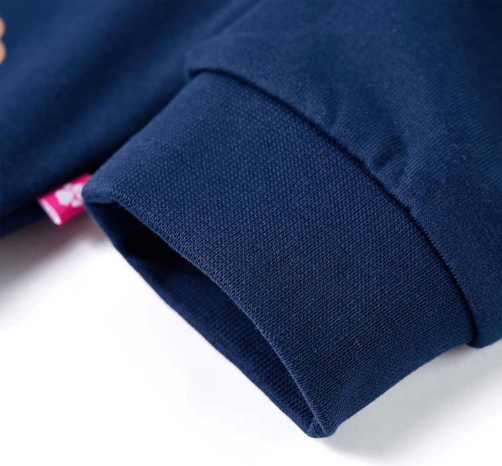 Produktbild VidaXL Kinder-Sweatshirt Marineblau 140,Material: 95 % Baumwolle. 5 (140)