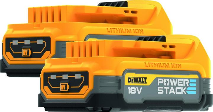 Actual product image DeWalt Powerstack Battery Set (18 V)