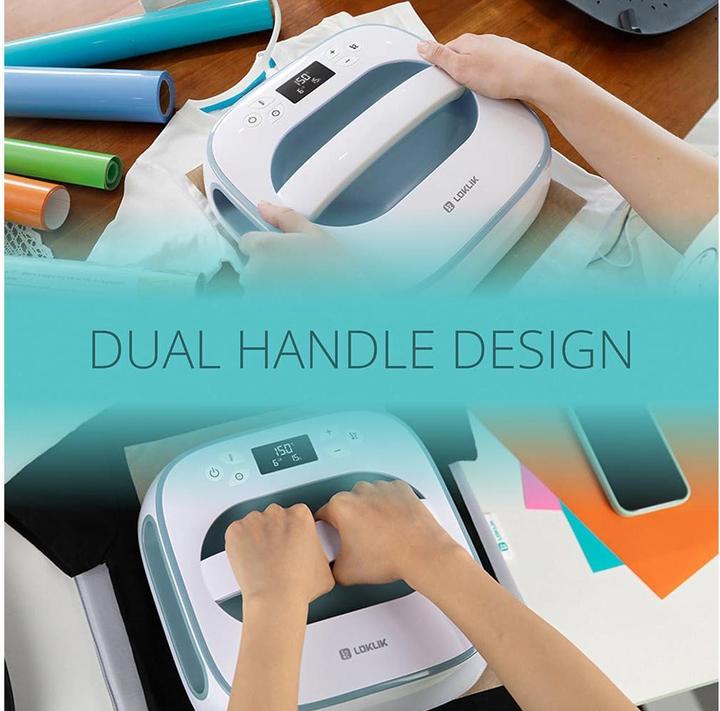 Image du produit Loklik Easy Heat Press *pink* (presse à chaleur facile)
