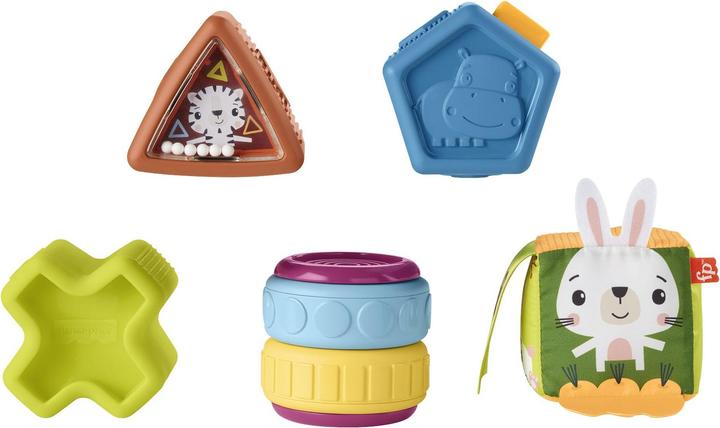 Image du produit Fisher-Price Jouets pour bébé Busy Activity Blocs sensoriels