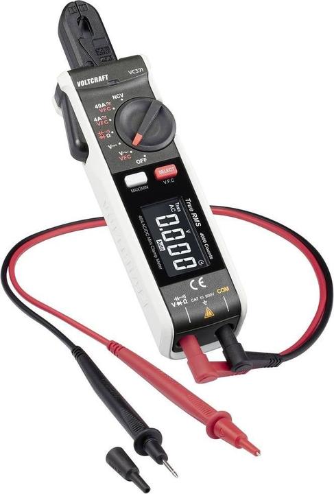 Actual product image Voltcraft VC371 Current clamp digital CAT III 600V Display (Counts): 4000 (CAT III 600V)