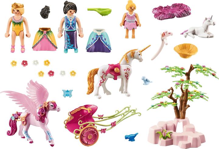 Produktbild Playmobil Einhornkutsche mit Pegasus (71002, Playmobil Magic)