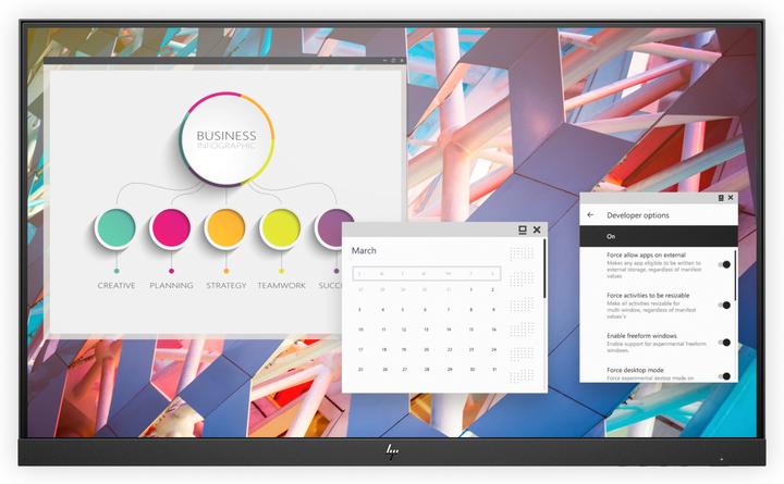 Actual product image HP E24 G4 (1920 x 1080 pixels, 23.80")