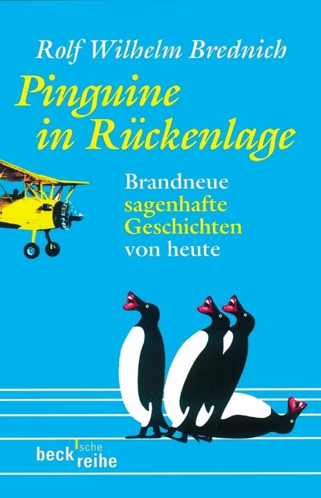 Actual product image Pinguine in Rückenlage (German, Rolf Wilhelm Brednich, 2004)