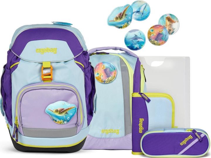 Ergobag Schulrucksack Set Pack Pack Tauchbär (25 l)