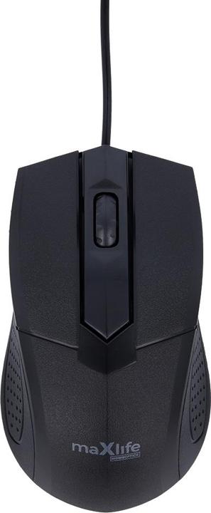 Produktbild Maxlife Home Office MXHM-01 optical mouse 1000 DPI 1.2 m black (Kabelgebunden)