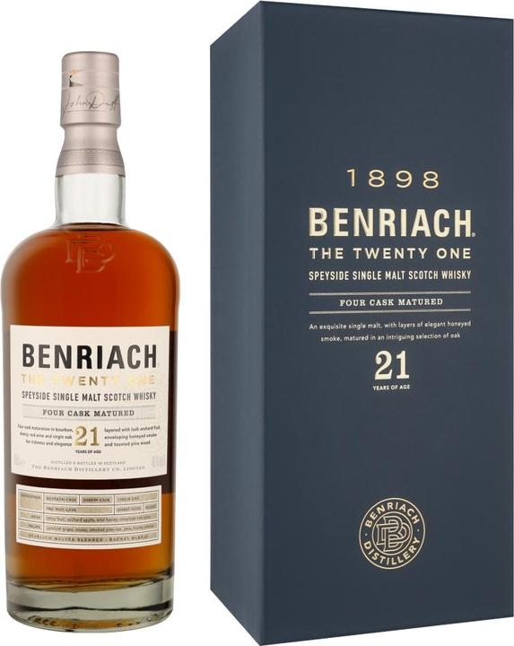 Actual product image BenRiach The Twenty One 21 Year Old (Scotch whisky, 1 x 70 cl)