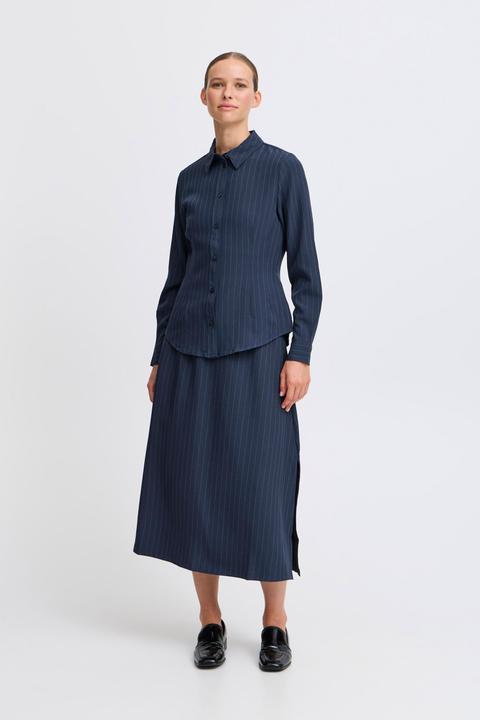 Actual product image B.young BYMMMIDDE SHORT SHIRT 20815531 (34)