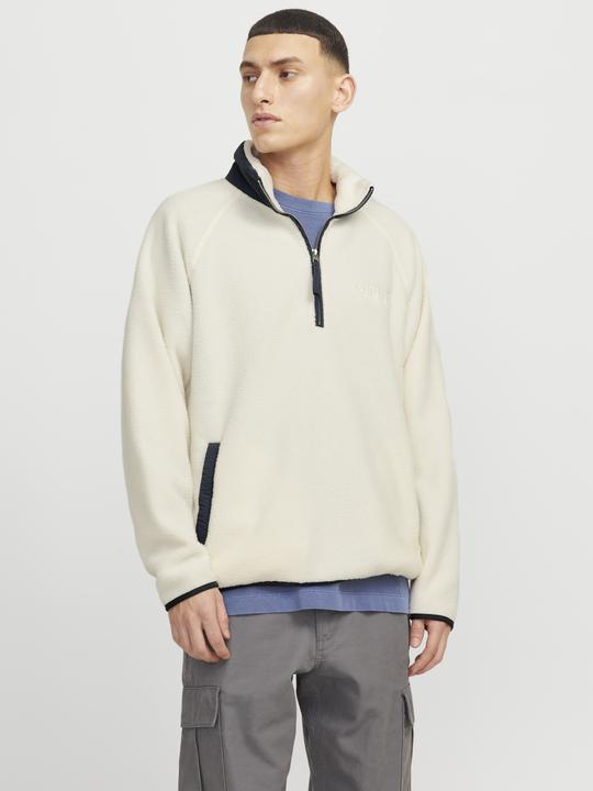 Produktbild Jack & Jones Einfarbig Fleece Sweatshirt Fleece Sweatshirt (L)