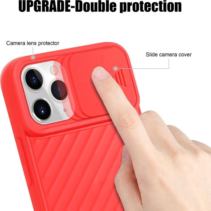 Immagine prodotto Cadorabo Cover in TPU con protezione della fotocamera (Apple iPhone 11 Pro)