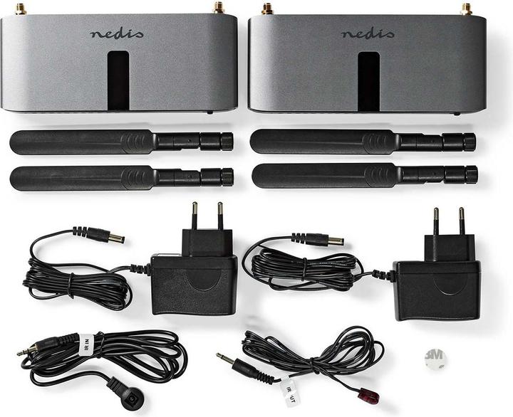 Immagine prodotto Nedis Wireless HDMI ™ Trasmettitore | WLAN | 5,15 - 5,85 MHz | 100,0 m (linea di vista) | Risoluzione (0.08 m, HDMI)