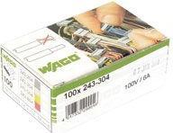 Actual product image Wago Plug-in terminal block Micro-Wago 4-fold, 100 pieces