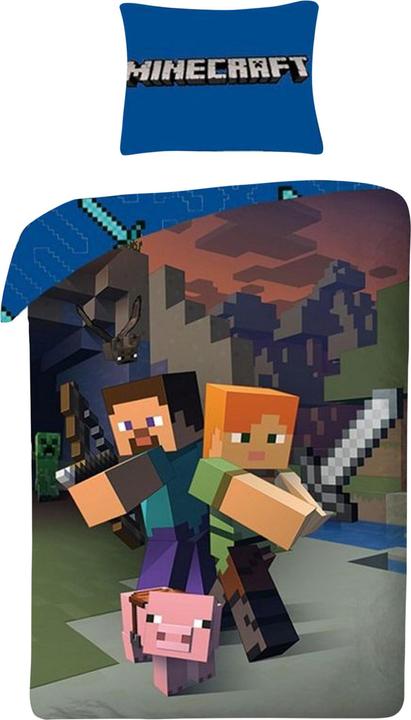 Image du produit Minecraft Ensemble de housses de couette en coton
