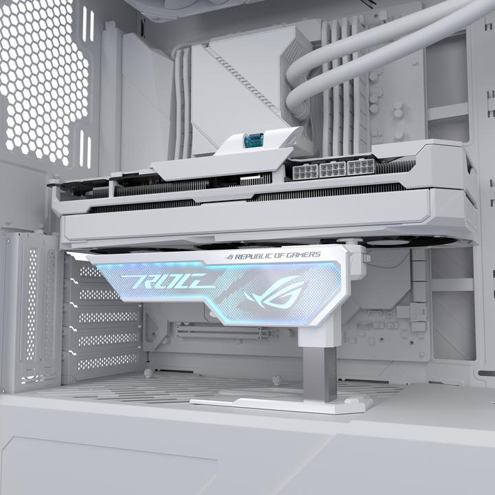 Actual product image ASUS Accessories XH01 ROG HERCULX GRAPHICS CARD HOLDER WH