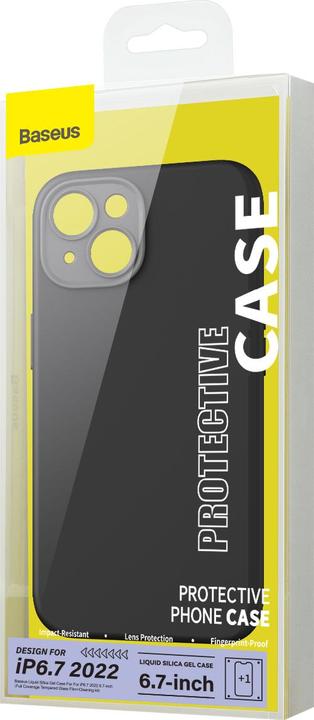 Image du produit Baseus Liquid Silica Gel Series avec verre de protection (Apple iPhone 14 Plus)