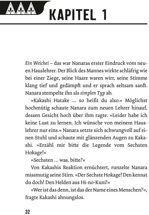 Actual product image Naruto: Kakashi Retsuden - Der sechste Hokage und der Verlierer (Nippon Novel) (German, Masashi Kishimoto, 2022)