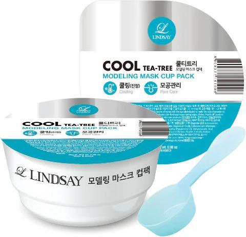 Lindsay Modeling Cool Teatree Mask Cup Pack