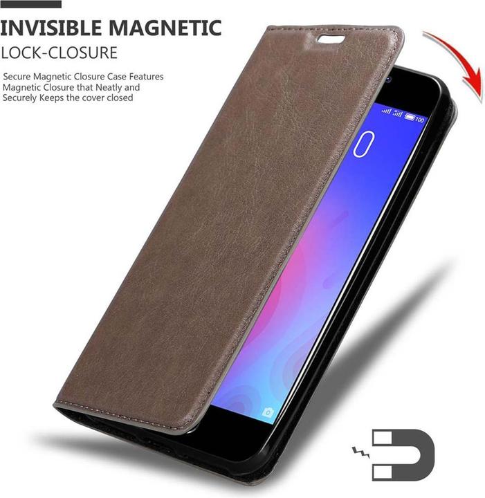 Image du produit Cadorabo Book Couverture magnétique invisible (Meizu M6)