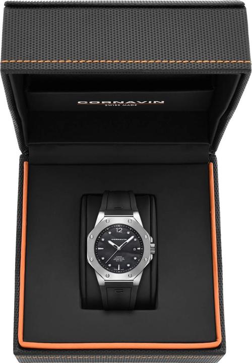 Actual product image Cornavin Downtown 3-H (Analogue wristwatch, 41 mm)