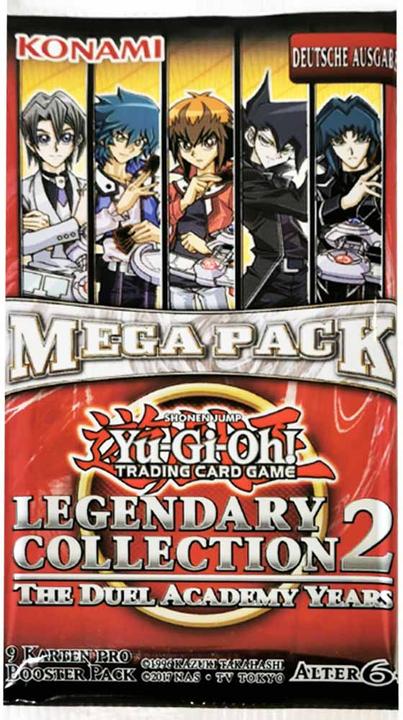 Image du produit Yu-Gi-Oh Legendary Collection 2 : The Duel Academy Years Booster -! (Allemand, Affichage du booster)