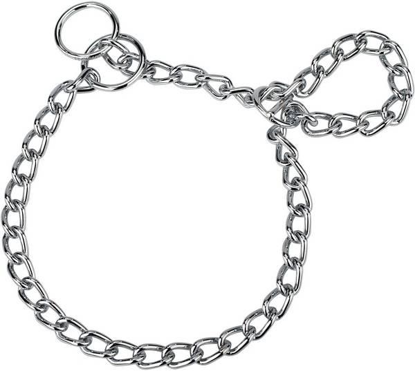 Actual product image Sprenger Collier-chaîne avec arrêt réglable en continu, 55 cm 3 mm, chromé (Dog, General)