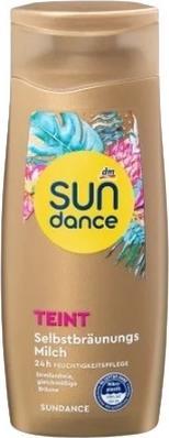 dm Sundance Selbstbräuner Milch 'Teint' (Selbstbräunungstuch, 200 ml)