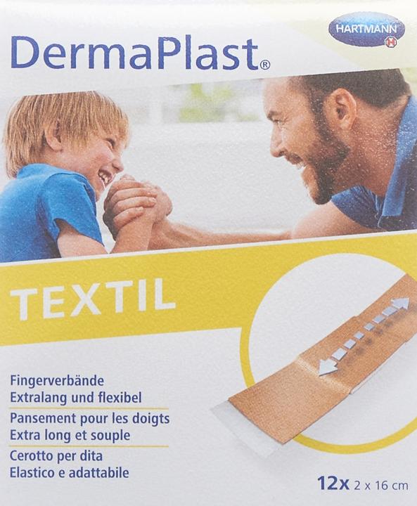 Produktbild DermaPlast Textil Pflaster (12 x)