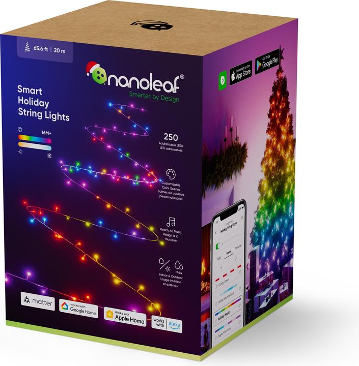 Actual product image Nanoleaf Smart light chain 250 LEDs 20 metres (20 m)