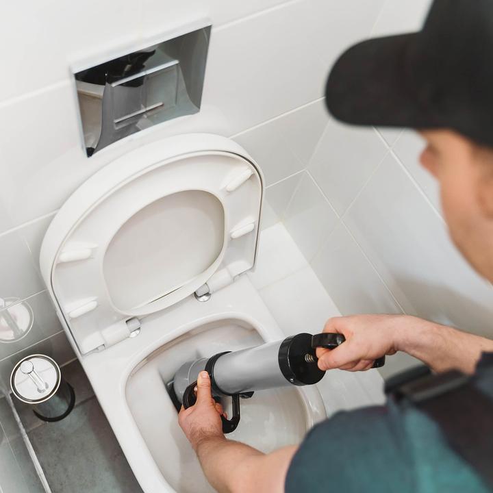 Produktbild Wiltec Hochdruck Rohrreinigungspumpe Abflussreiniger Rohrreiniger Waschbecken WC
