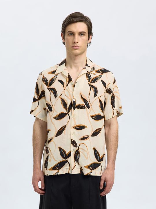 Produktbild Selected Homme Print Kurzarmhemd (M)