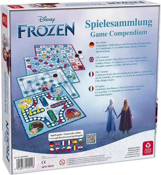 Immagine prodotto ASS Altenburg Disney La Regina dei Ghiacci - Collezione di giochi, per 2-4 giocatori, da 5 anni (edizione DE) (Tedesco)