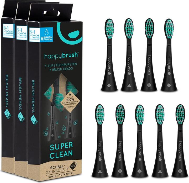 Actual product image happybrush SuperClean (3 x)