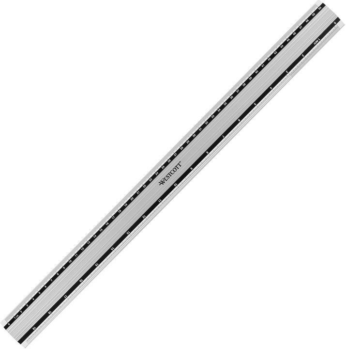 Image du produit Westcott Règle en aluminium (500 mm)
