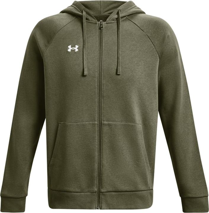 No Name Under Armour Herren Rival Fleece FZ Kapuzenpullover Khaki 1379767 390 (M)