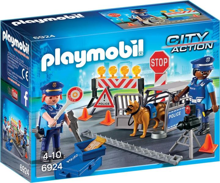 Produktbild Playmobil Police-Strassensperre (6878, Playmobil City Action)