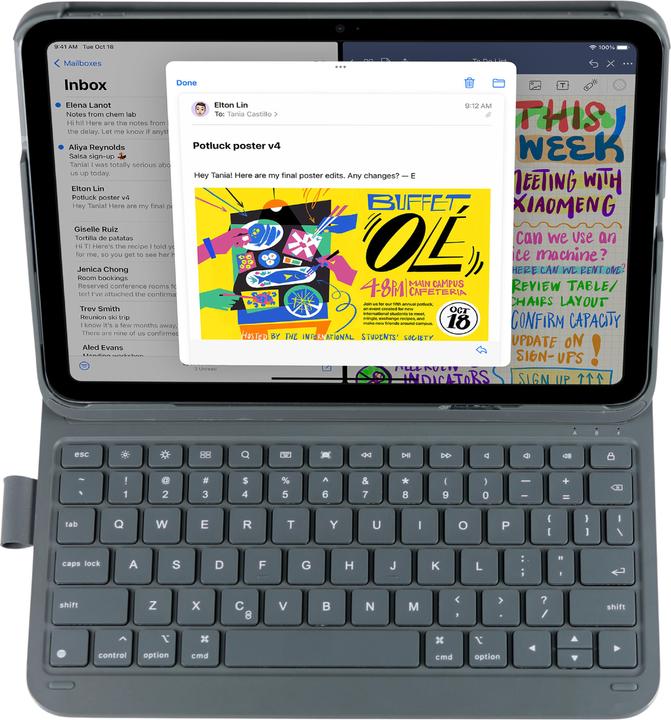 Produktbild Deqster SLIM PRO KEYBOARD 10.9IN/11IN (DE)